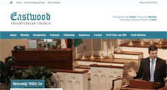 Desktop Screenshot of eastwoodchurch.org